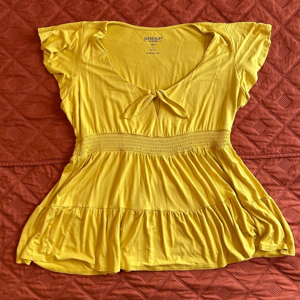 Torrid Butterfly Sleeve Shirt - 1X
